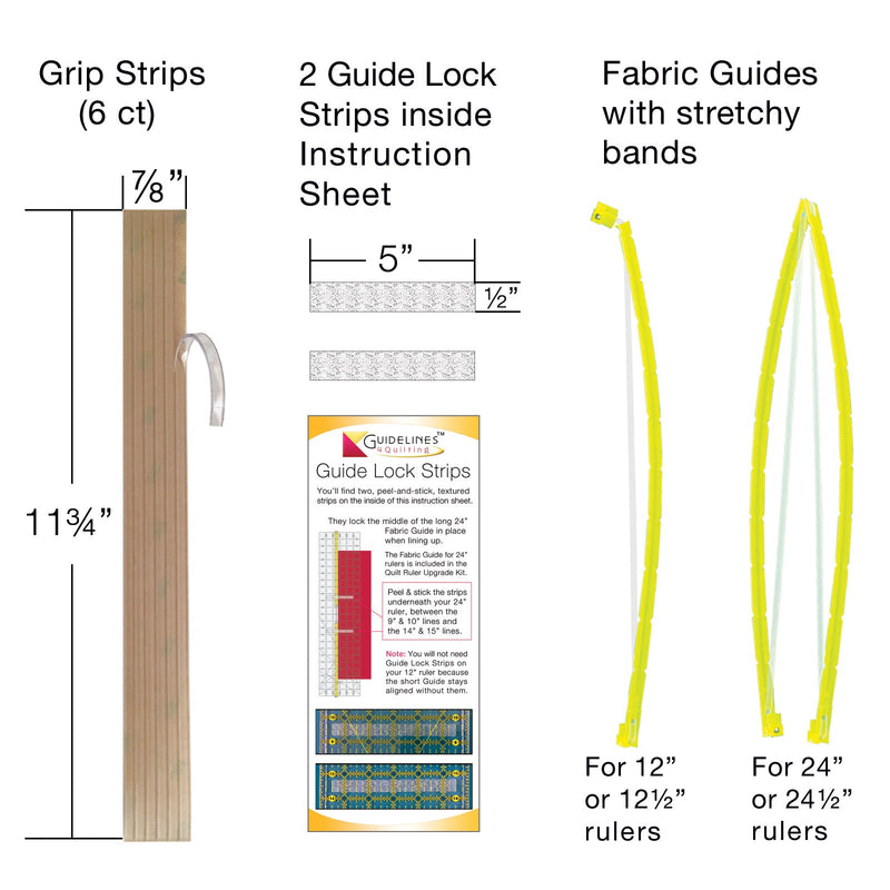 Quilt Ruler Upgrade Kit by Guidelines4Quilting
