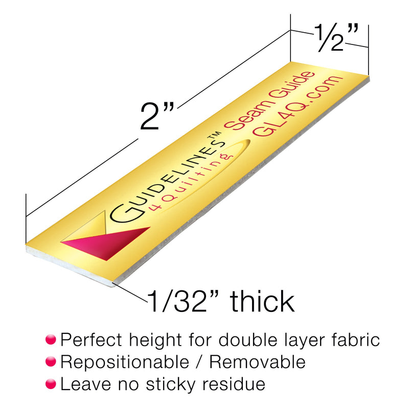 6-Pack Seam Guides by Guidelines4Quilting