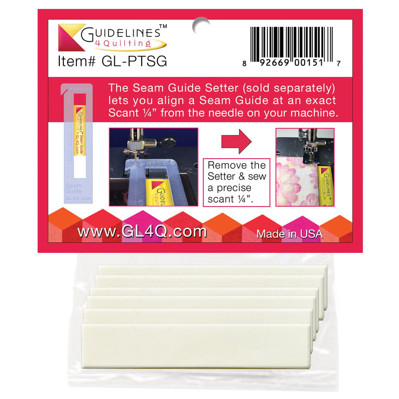 6-Pack Seam Guides by Guidelines4Quilting