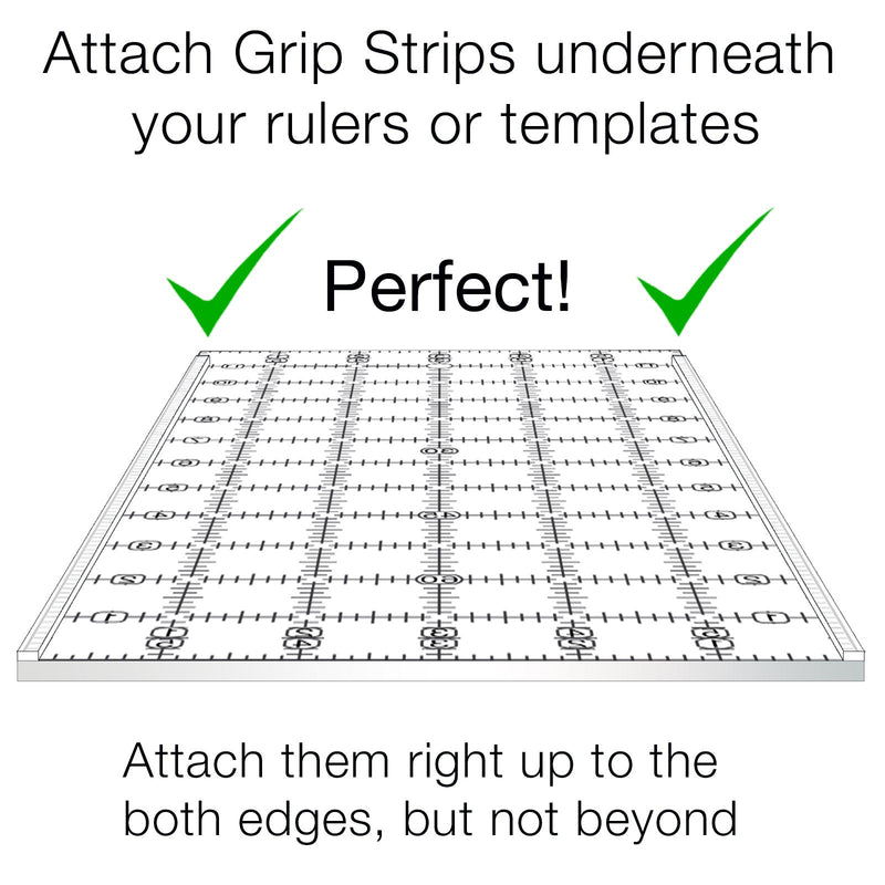 Grip Strips for quilt rulers