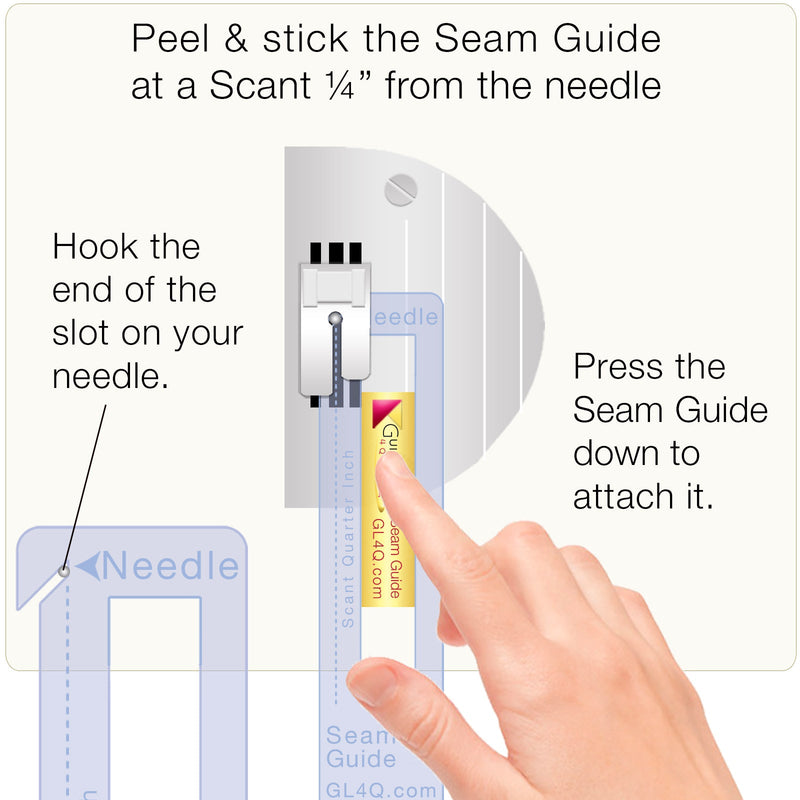 Super Easy Seam Guide Setter