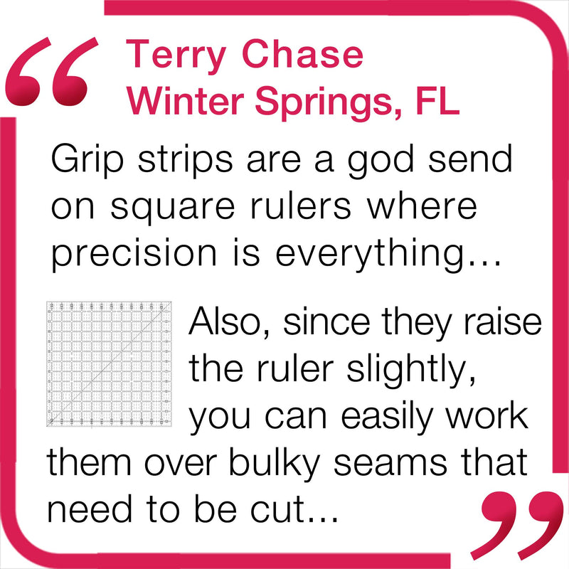 Square Up & Keep It Square + Extra Grip Strips