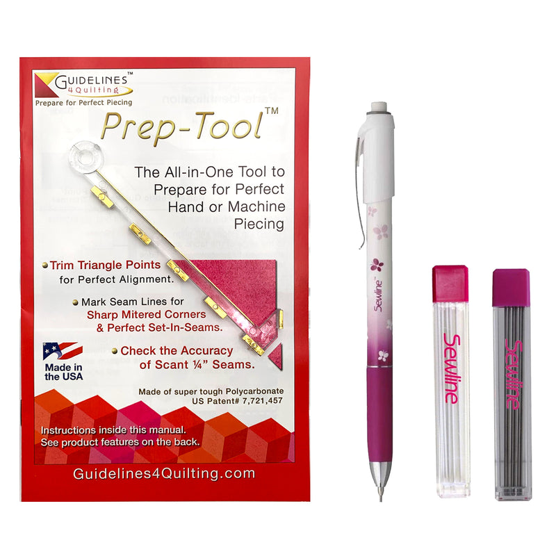 Sharp Mitered Corners Set by Guidelines4Quilting