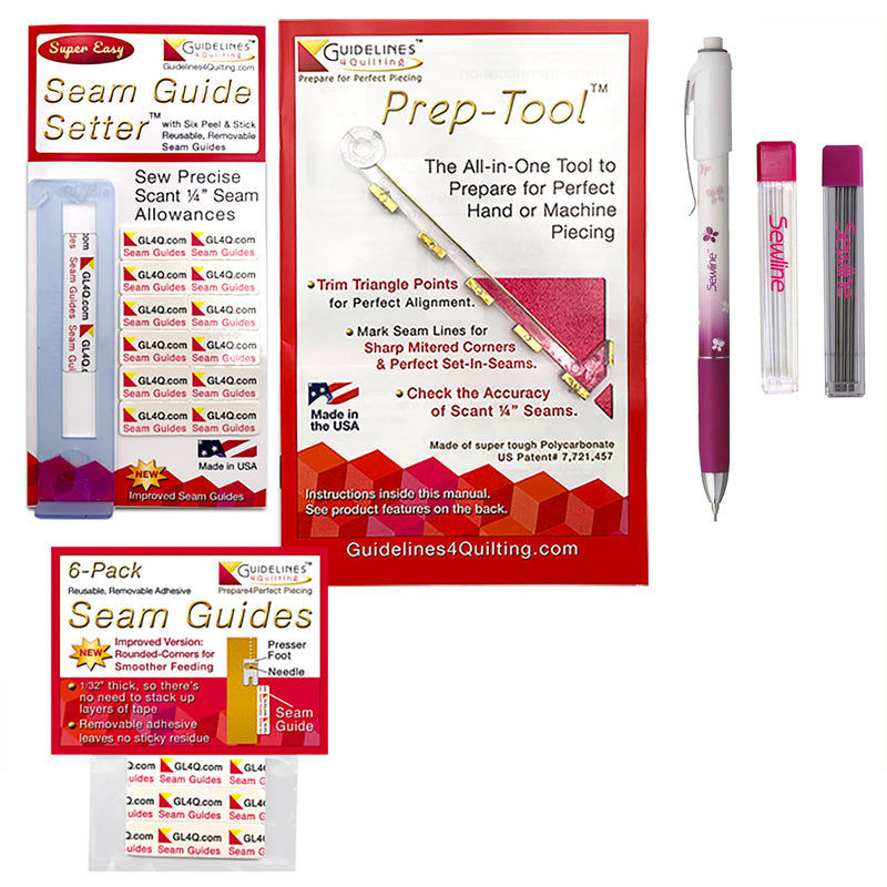 Super Easy Scant 1/4 Inch Set by Guidelines4Quilting