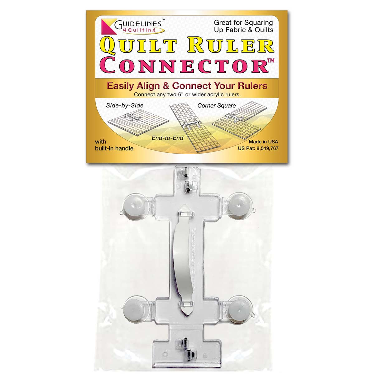 Guidelines4quilting Quilt Ruler Connector