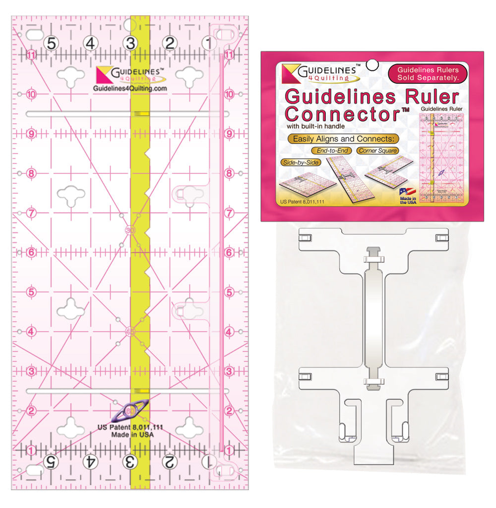 1 Guidelines Ruler + Connector Set