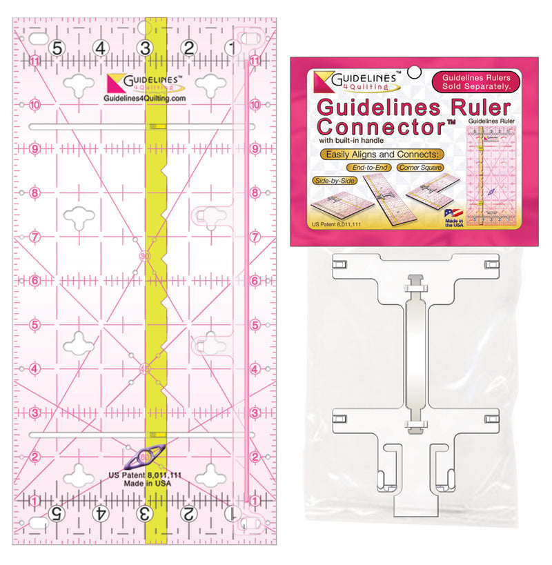 Guidelines 4 Quilting - Guidelines Ruler Connector