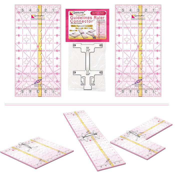 2-Guidelines-Ruler Set with 1 Connector