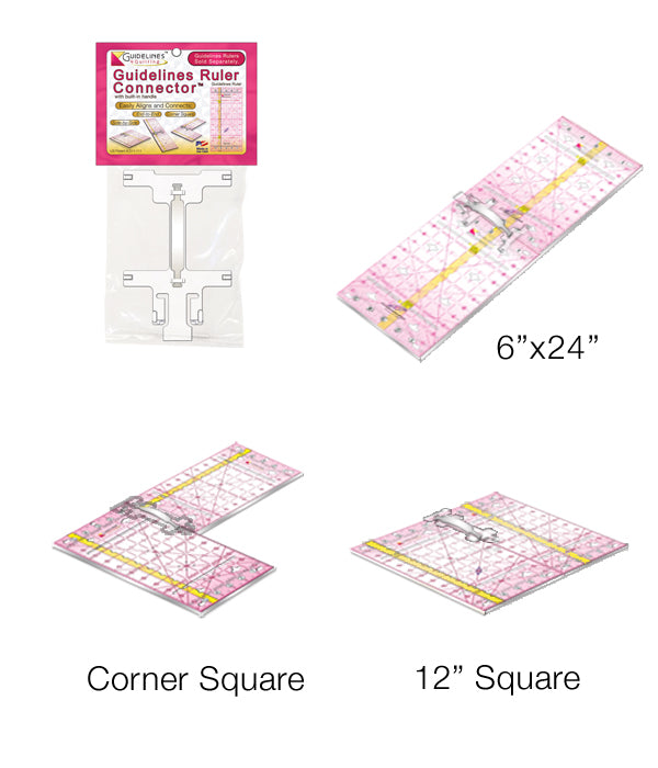 New Guidelines Non Slip Ruler (6"x12")