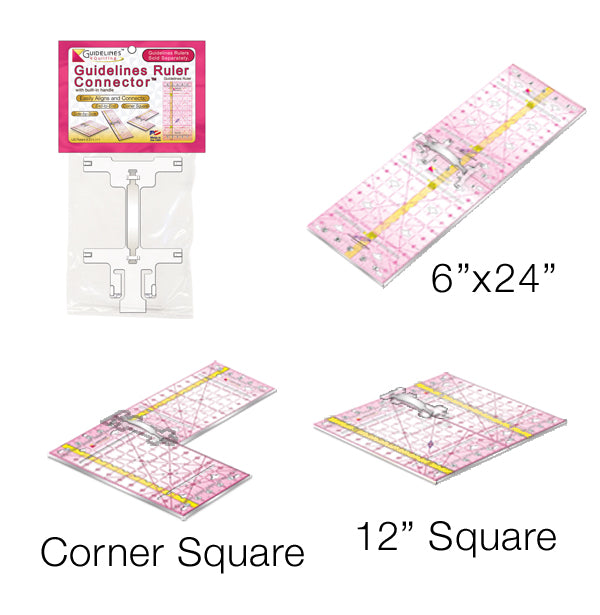 2-Guidelines-Ruler Set with 1 Connector