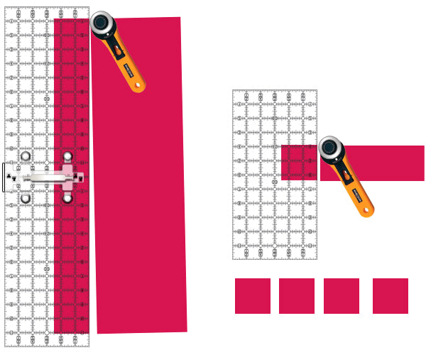 Guidelines4quilting Handle/Multi-Width Ruler Connector