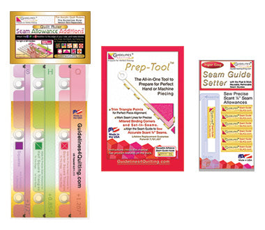 Finished Size Quilting Basic Set for 12" Acrylic Quilt Rulers of Any Brand