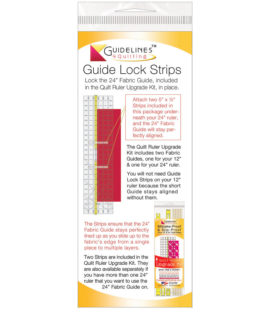 Guide Lock Strips for 24 Fabric Guide - 2 strips