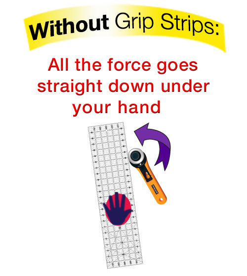 Grip Strips Trio by Guidelines4Quilting